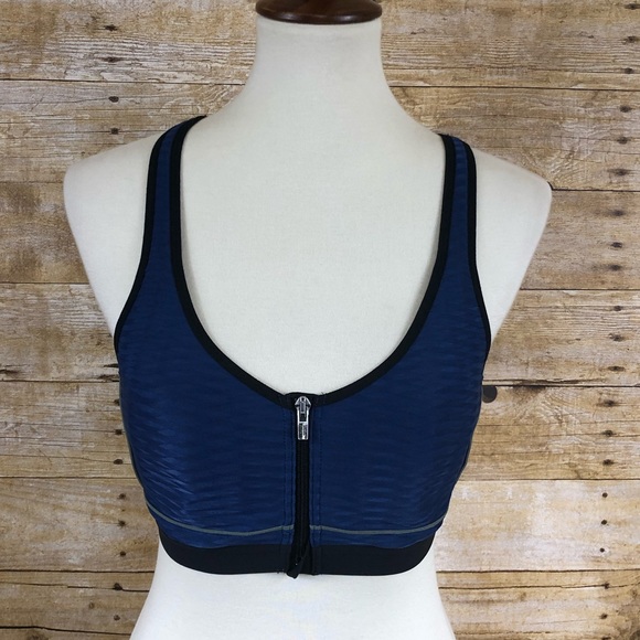 Victoria's Secret Other - Victoria’s Secret Zipper Sports Bra Sz 32D